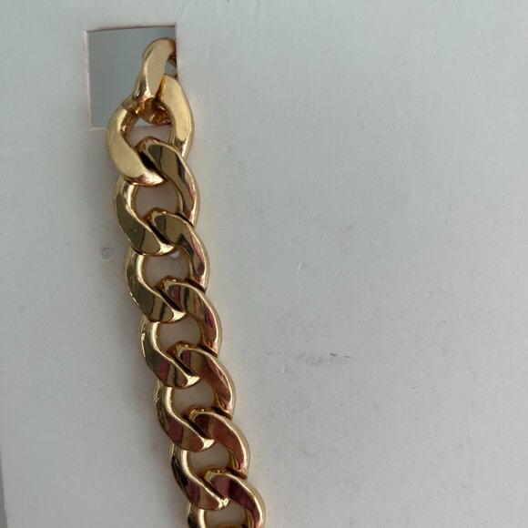 Zara Gold Link Necklace NEW Great Quality - Picture 2 of 3